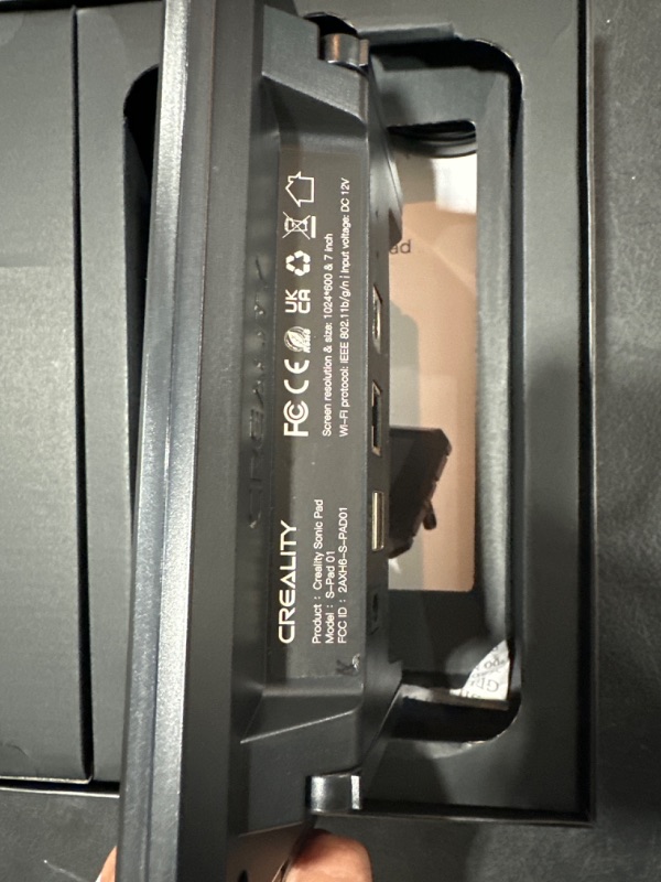 Photo 1 of Creality Sonic Pad Based on Klipper Firmware 7 Inch Touch Screen 3D Printer Smart Pad with Higher Printing Speed for Creality Ender 3 Pro/Ender 3 V2/Ender 3 S1/Ender 3 S1 Pro FDM Ender 3D Printers
