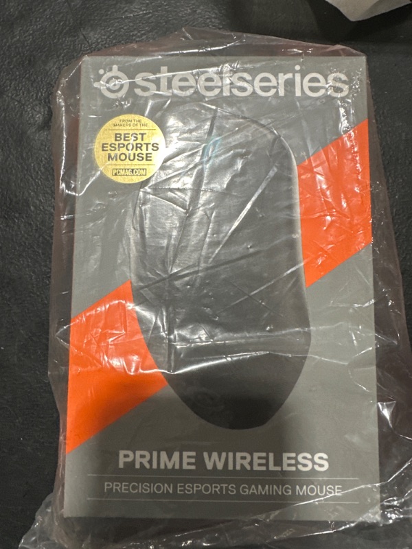 Photo 2 of SteelSeries Esports Wireless FPS Gaming Mouse – Ultra Lightweight – Prime Edition – 5 Programmable Buttons – Lag-free 2.4GHz – 100H Battery – 18K CPI Sensor – Magnetic Optical Switches – PC/Mac