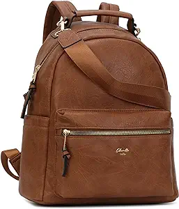 Photo 1 of Backpack Purse for Women Class Vegan Leather Fashion School Daypack Multipurpose Design