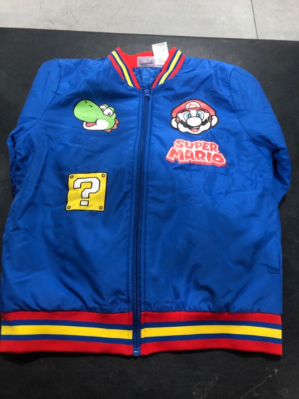 Photo 2 of Nintendo Super Mario Bomber Jacket Boys, Mario and Luigi SIZE 10/12