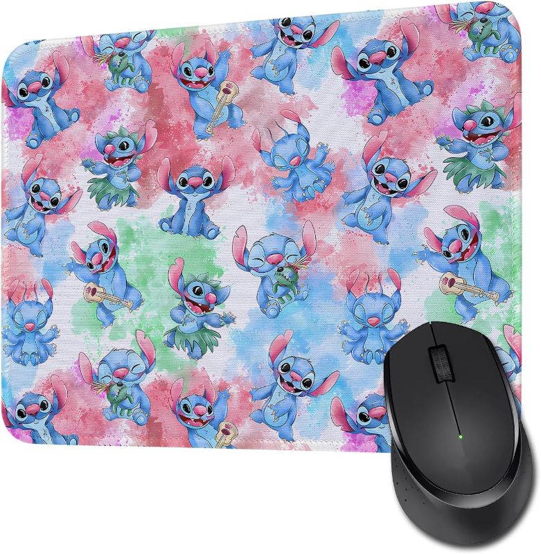 Photo 1 of Stitch Lover Gift Ohana Gift Ohana Means Family Mouse Pad Stitch Fans Gifts Movies Lover Mouse Pad Gifts for Women Family Friends (Stitch 6 MP)
