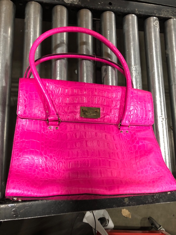 Photo 1 of  KATE SPADE NEW YORK Sinclair ORCHARD Valley PINK Sapphire LEATHER Bag PURSE