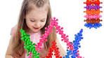 Photo 1 of 250 Pieces Building Blocks Kids STEM Toys Educational Building Toys Interlocking Solid Plastic Discs Sets for Preschool Kids Boys and Girls Aged 3+, Safe Material Creativity Kids Toys