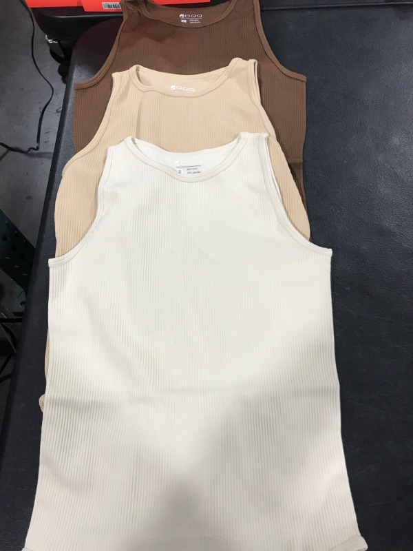 Photo 1 of 3PCS BODY SUITS NEUTRAL COLORS BODYCON SMALL