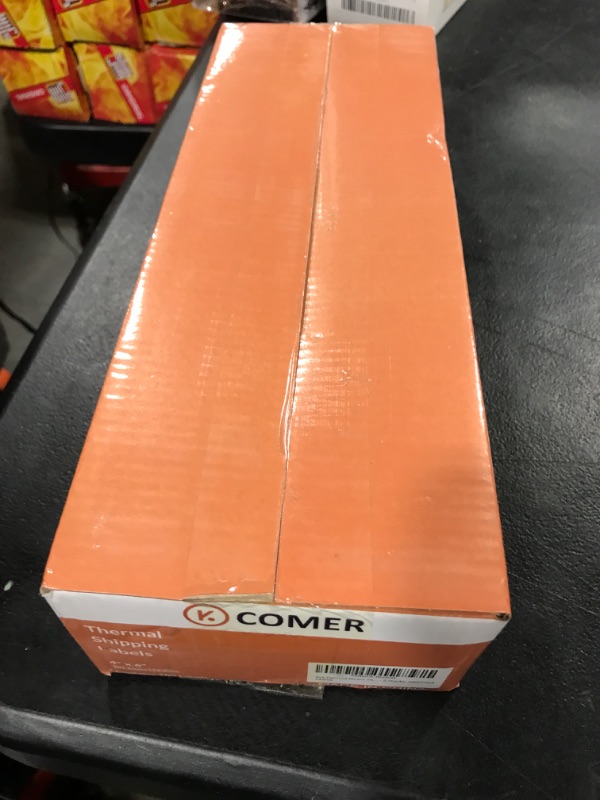 Photo 1 of K Comer 4x6 Thermal Shipping Labels (2 Rolls, 700 Printer Labels) Stickers Printable,Waterproof,Self Adhesive,Mailing Address Labels for Packages Compatible with K Comer MUNBYN, Rollo, Zebra