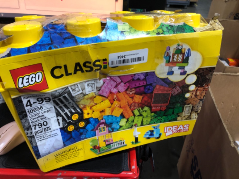 Photo 1 of LEGO Classic Large Creative Brick Box 10698 Building Toy Set for Kids, Boys, and Girls Ages 4-99 (790 Pieces) Standard