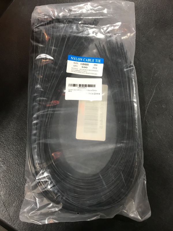 Photo 2 of 100PCS ZIP TIES