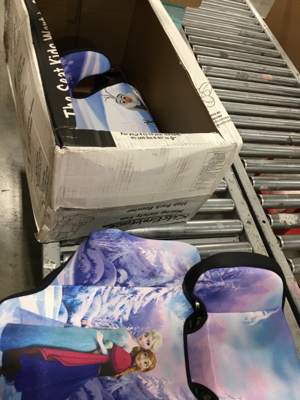 Photo 2 of KidsEmbrace High-Back Booster Car Seat, Disney Frozen Elsa and Anna