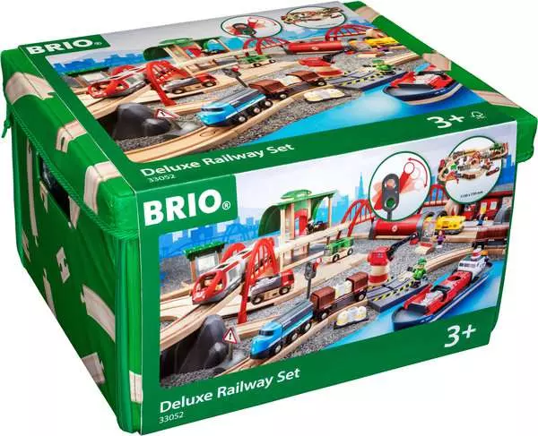 Photo 1 of BRIO World Deluxe Railway Set
