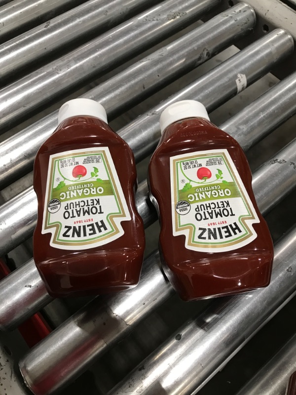 Photo 2 of Heinz Organic Tomato Ketchup (32 oz Bottle) 2 PACK+