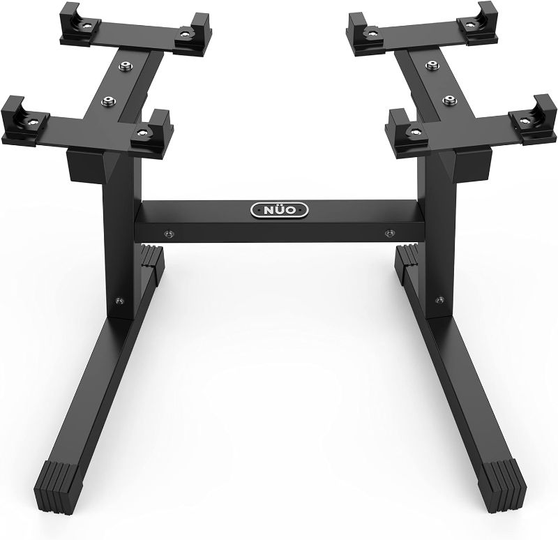 Photo 1 of Nuobell Adjustable Dumbbell Rack and Stand. Perfect Home-Gym Dumbell Rack for At-Home Nuobell Workouts. Safe, Convenient and Prevents Accidents. This is a Nuobell Dumbbell Rack Stand Only, No Weights

