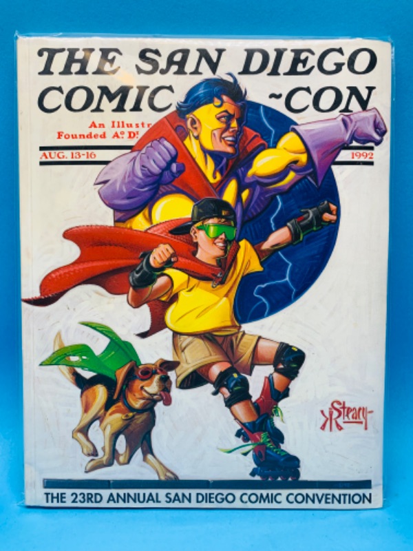 Photo 1 of 150005…vintage 1992 San Diego comic con book in sleeve 