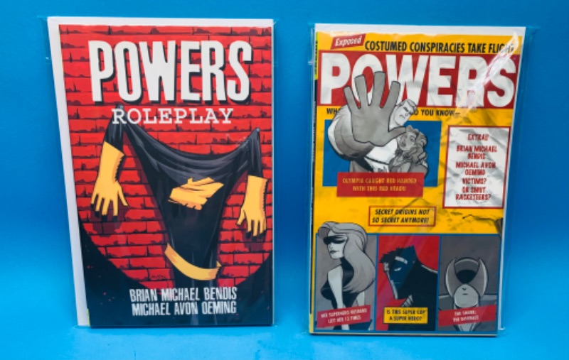 Photo 1 of 150006…2 Powers comic paperbacks in sleeves 