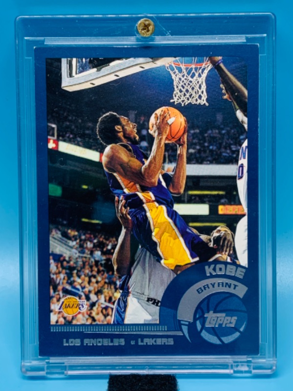 Photo 1 of 150027…topps Kobe Bryant card 25 in hard plastic case