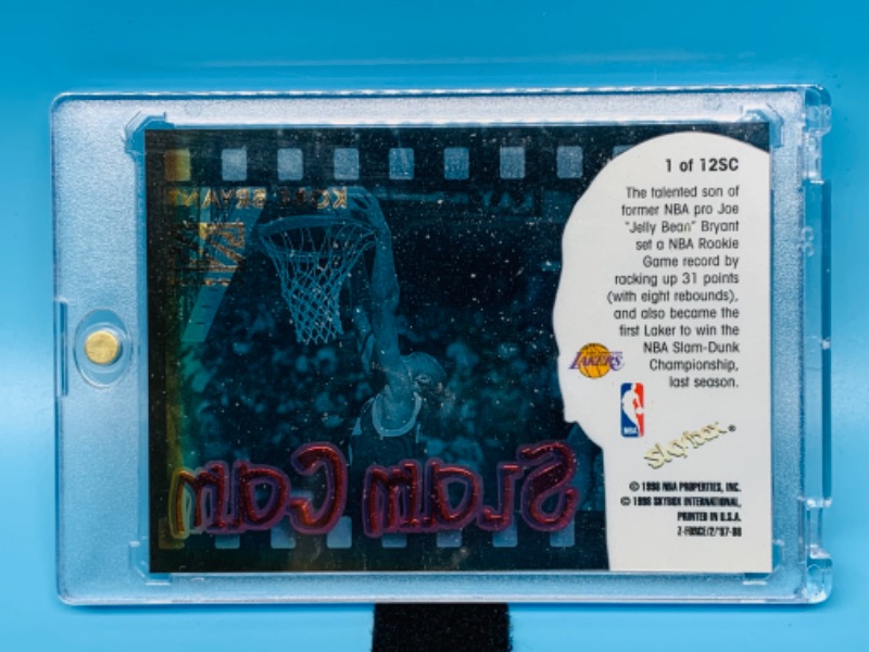 Photo 2 of 150028…Kobe Bryant slam cam z force card1 in hard plastic case