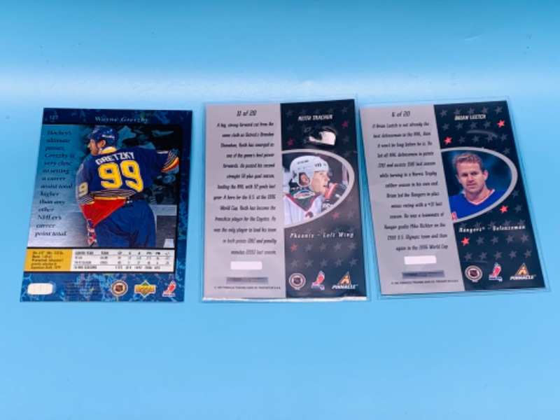 Photo 2 of 150038…3 hockey cards -1 Gretzky 