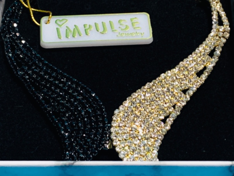 Photo 1 of 150043… impulse fashion necklace and pierced earrings set in gift boxes 