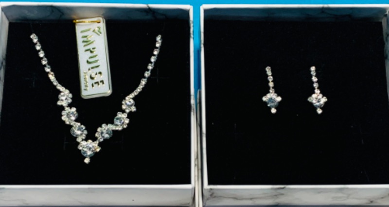 Photo 1 of 150045… impulse fashion necklace and pierced earrings set in gift boxes 