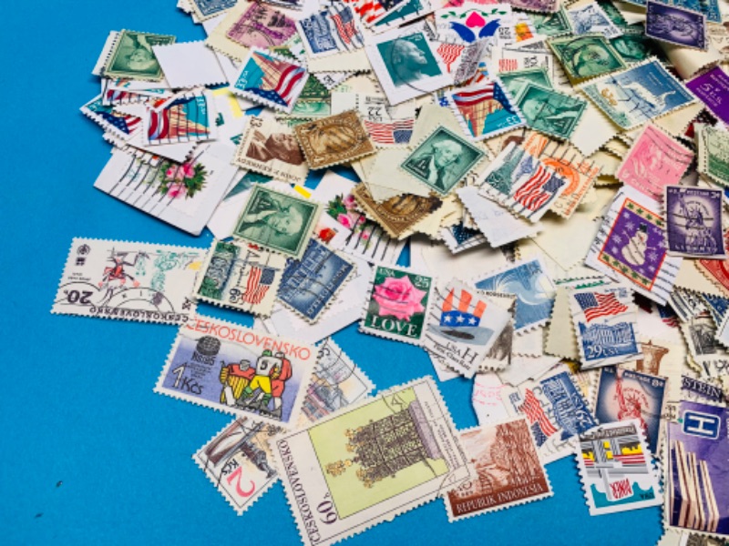 Photo 3 of 150050…1000+ used stamps 