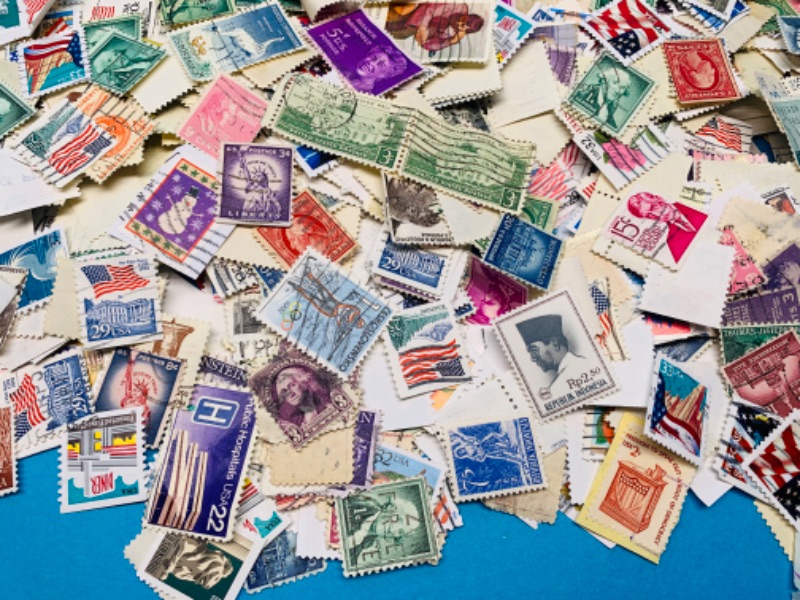 Photo 6 of 150050…1000+ used stamps 