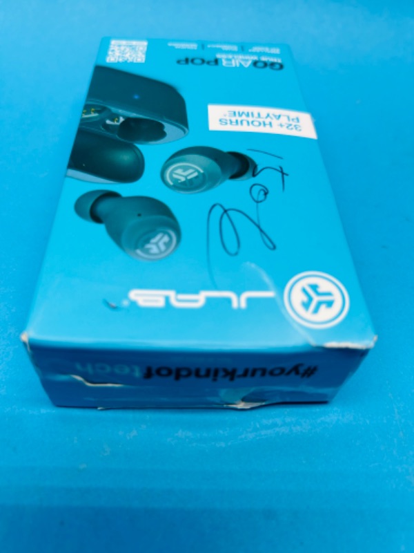 Photo 2 of 150105… Open box- JLAB go air pop wireless earbuds with charging case 