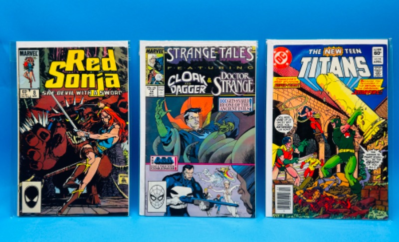Photo 1 of 150110…3 vintage $.60-.75 comics in plastic sleeves