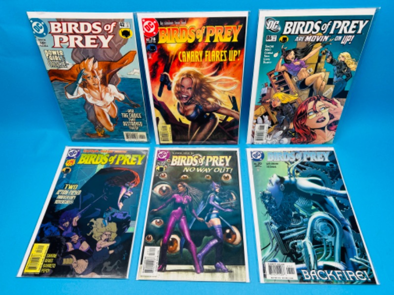 Photo 1 of 150112…6 birds of prey comics in plastic sleeves