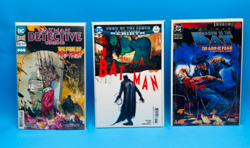 Photo 1 of 150121…3 Batman comics in plastic sleeves