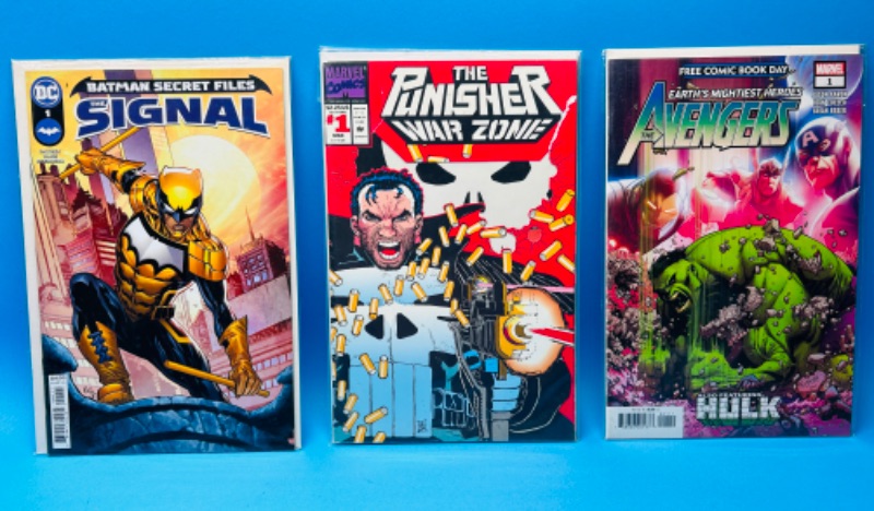 Photo 1 of 150127… 3 comics all #1’s in plastic sleeves 