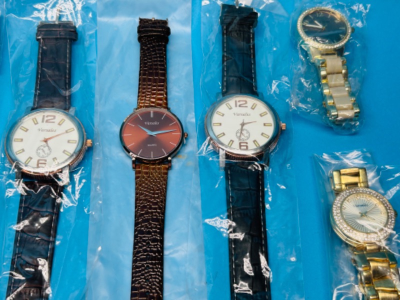 Photo 4 of 150142…10 fashion watches-men’s and women’s- will need batteries replaced 