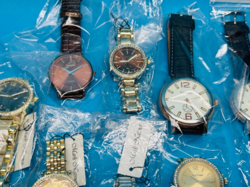 Photo 3 of 150143… 10 fashion watches-men’s and women’s- will need batteries replaced 