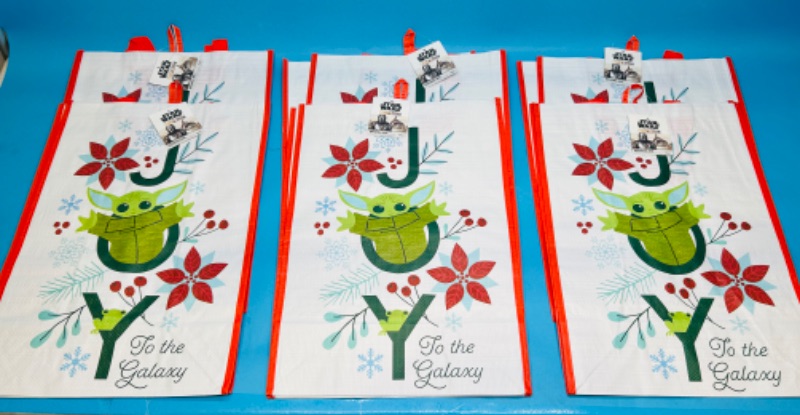 Photo 1 of 150160… 6 xxlarge Disney reusable bags 13.5 x 19 x 8 inch 