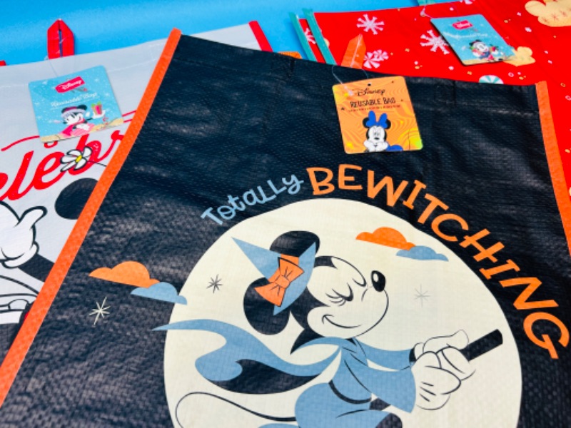 Photo 2 of 150164…3 xxlarge Disney reusable bags 13.5 x 19 x 8 inch 