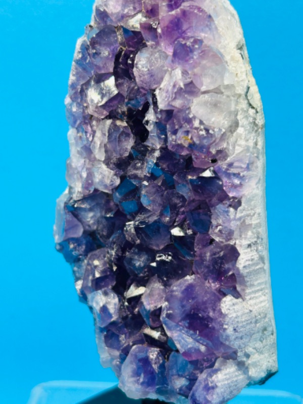 Photo 4 of 150187…6” amethyst rock on stand - height includes stand 