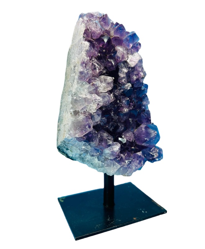 Photo 1 of 150187…6” amethyst rock on stand - height includes stand 