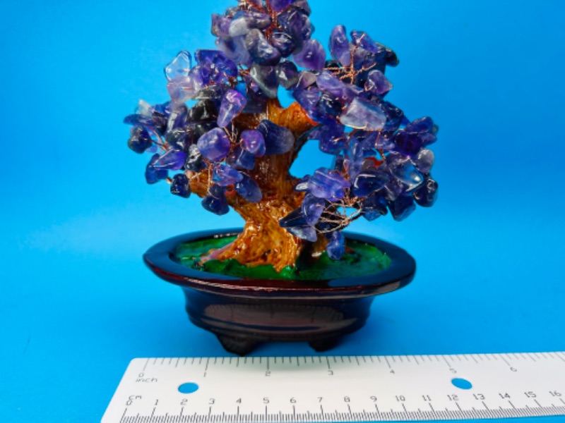 Photo 1 of 150189…6.5 x 5 inch polished amethyst rock tree