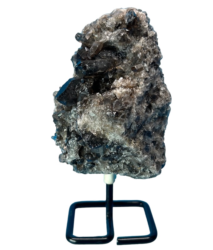 Photo 2 of 150196…6 inch smokey quartz rock on stand- height includes stand 