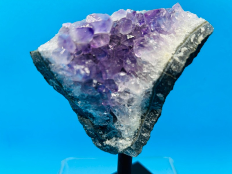 Photo 3 of 150198…5” amethyst rock  on stand -height includes stand 