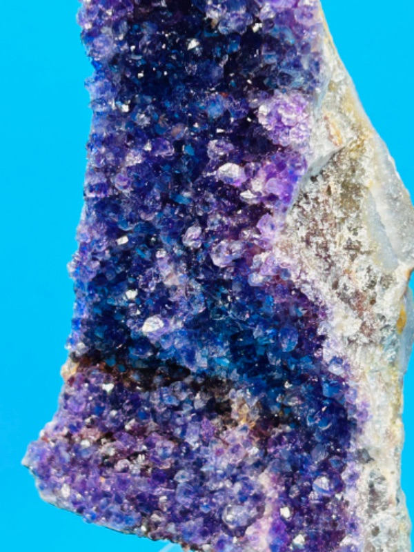 Photo 3 of 150202…7.5 inch amethyst rock  on stand -height includes stand 