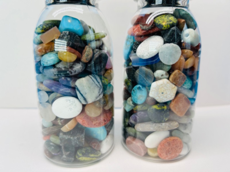 Photo 4 of 150206…2 bottles of polished rocks - 5 inch tall 