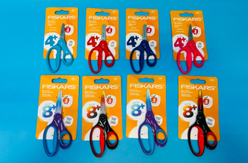 Photo 1 of 150235…8 pairs of kids scissors 