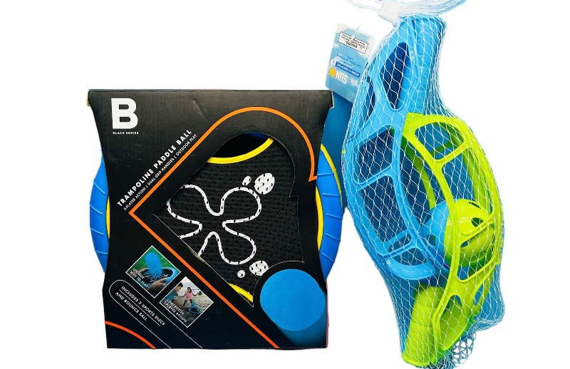 Photo 1 of 150256…trampoline paddle ball and scoop & throw set