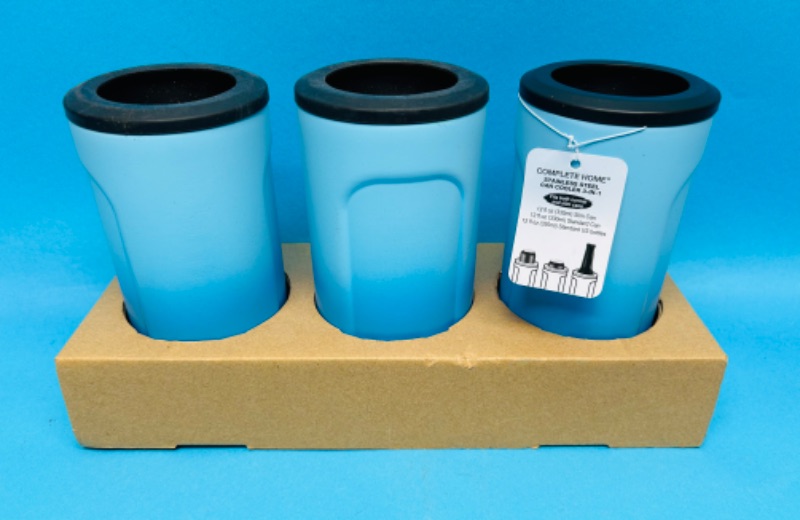 Photo 1 of 150264…3 stainless steel 3 in 1 can coolers
