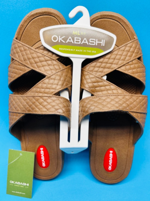 Photo 1 of 150271…women’s size 8-9 Okabashi sandals 