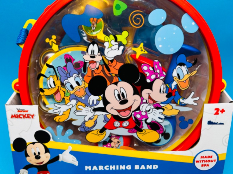 Photo 3 of 150273…Disney Mickey marching band - drum, whistle, tambourine and more