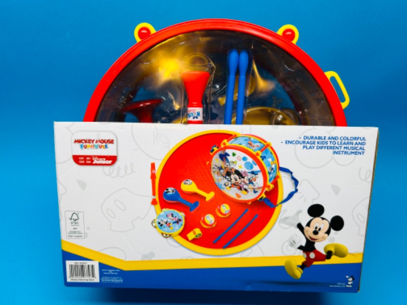 Photo 4 of 150273…Disney Mickey marching band - drum, whistle, tambourine and more