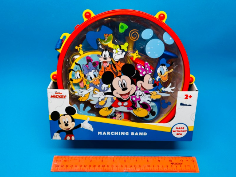 Photo 1 of 150273…Disney Mickey marching band - drum, whistle, tambourine and more