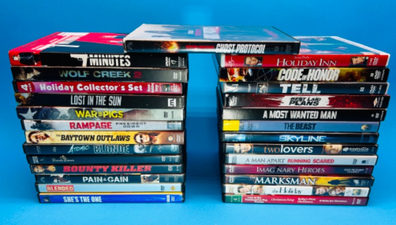 Photo 1 of 150292……27 DVD movies 