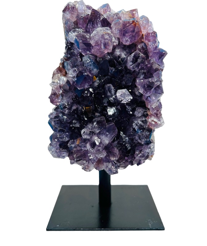 Photo 1 of 150294…4.5”  amethyst crystal rock on stand-height includes stand 