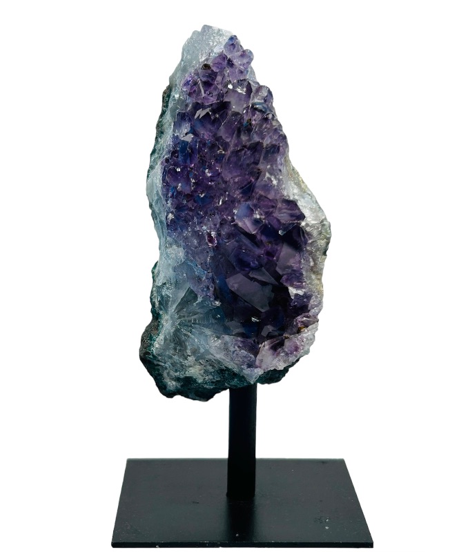 Photo 1 of 150295…5.5”  amethyst crystal rock on stand-height includes stand 